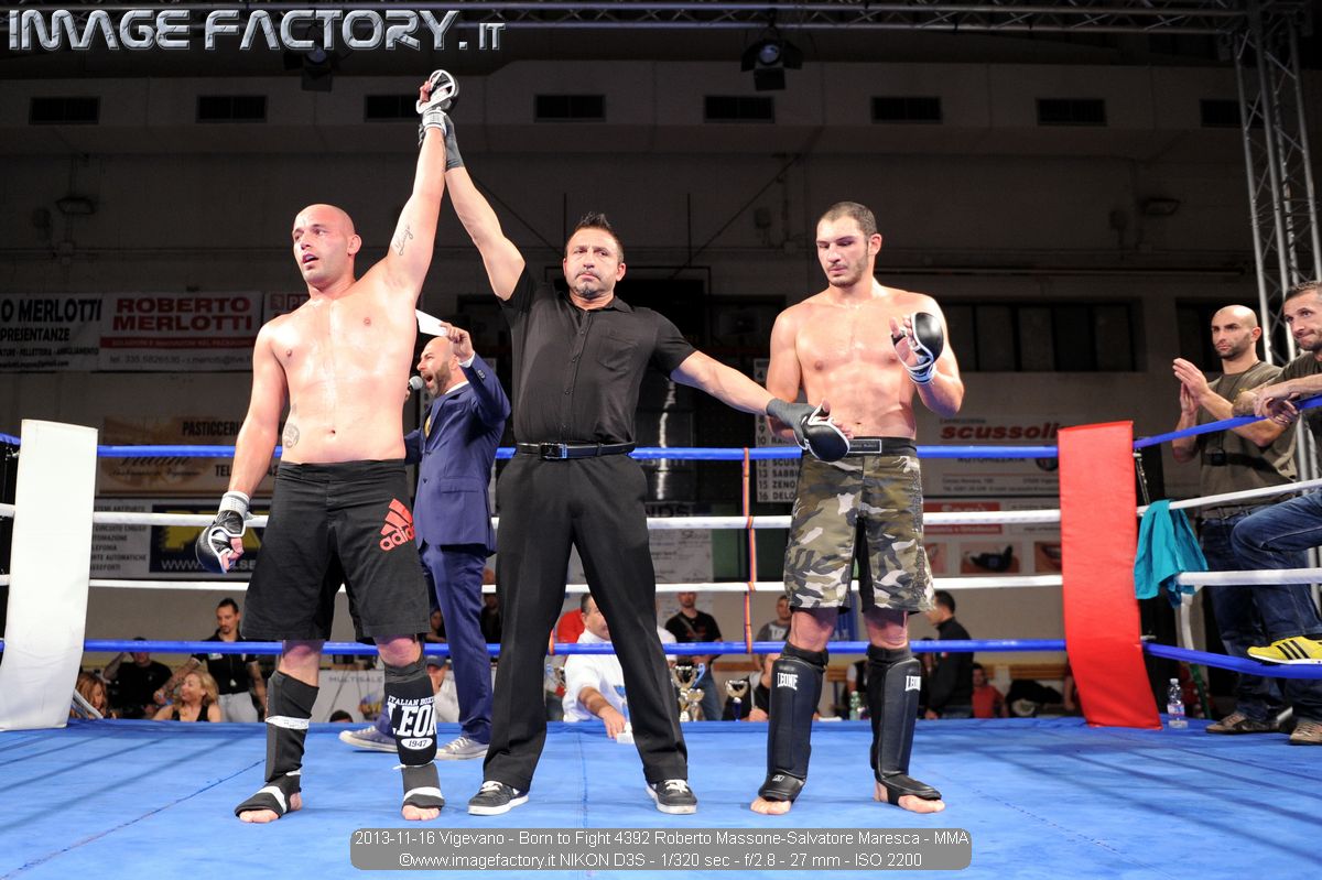2013-11-16 Vigevano - Born to Fight 4392 Roberto Massone-Salvatore Maresca - MMA